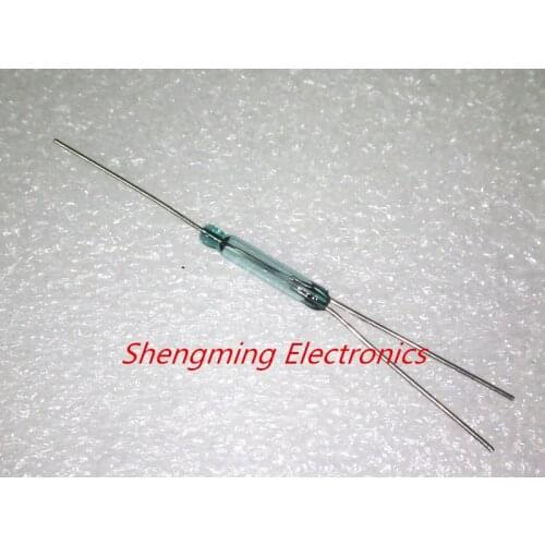 5pcs~50pcs 3pins Reed Switch 2X14MM magnetic switch Normally Open and Normally Close Conversion