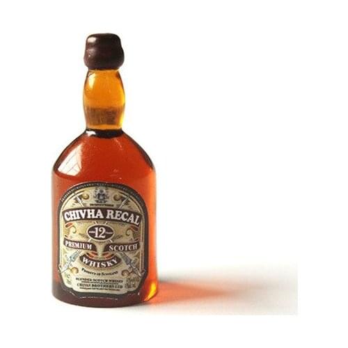 Selling 4 Pcs/set Dollhouse Accessories DIY Miniature Model Toys Customized Creative Simulation Whisky Bottle