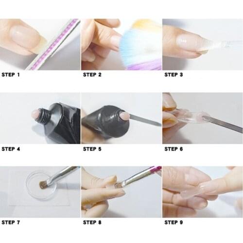 Extension Gel Kit Builder Gel Starter Kit DIY at Home Nail Extension Gel Kit