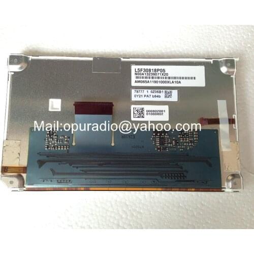 New Sanyo 6.5" screen L5F30818P03 L5F30818P05 L5F30818P01 LCD display with touch panel for VW Tiguan RNS510 GPS navigation 2pcs