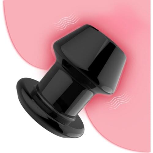 Huge Anal Plug Silicone Hollow Prostate Massage Vaginal Dilator Anus Speculum Large Butt Plug Treatment Massager Anal Sex Toys