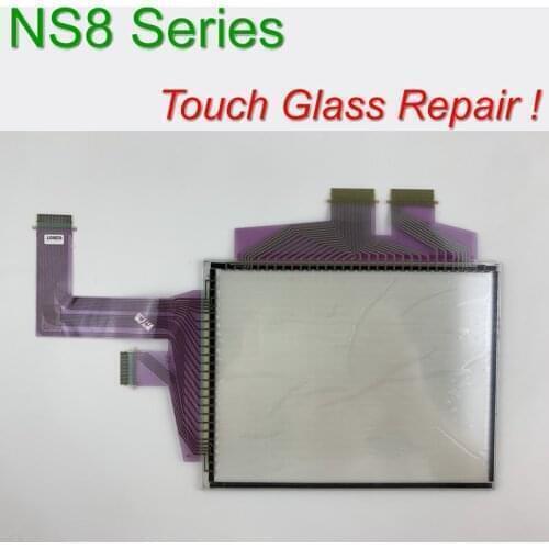 Original NS8-TV00B-ECV2 Touch Screen Glass for HMI operation Panel repair~do it yourself, Have in stock