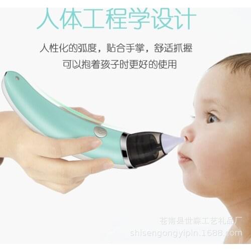 Opp bag package Electric Baby Nose Suction Device Cleaning Runny Nose Aspirator tool