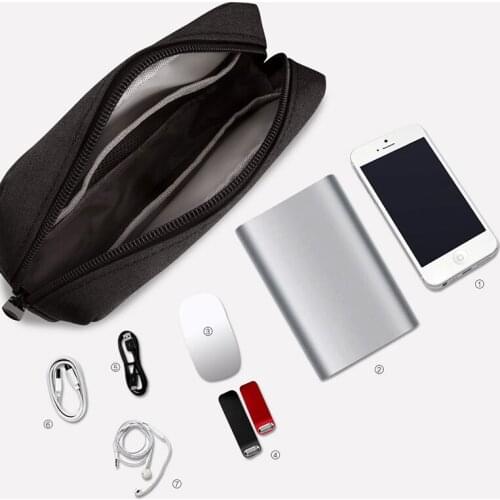 Portable Waterproof Travel Storage Bag Digital Data Cable Charger Headphone Power Bank Holder Organizer Zip Lock Opbergtas 60XX