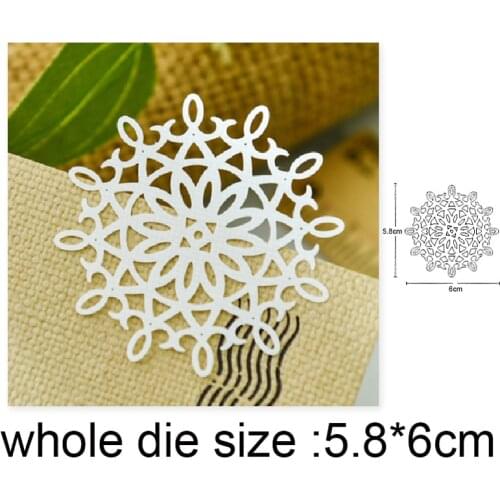 Craft dies Christmas Snowflake Metal Cutting Dies Stencils Dies for DIY Scrapbooking dies Album Papers Cards Embossing Dies Cut
