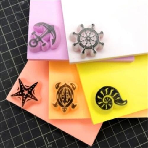 Rubber stamp carving Colored rubber brick New jelly glutinous rice color