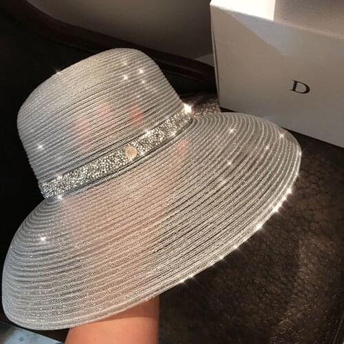 Summer Hats For Beach Women Transparent Hats For Women Visors Hat Wide Brim Hat Caps UV UPF50 Travel Foldable