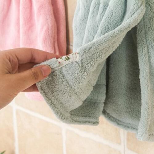 Cute Hand Towels Strong Absorbent Soft Princess Skirt Dress Shape Bathroom Hanging Wipe Towels Kitchen AUG889