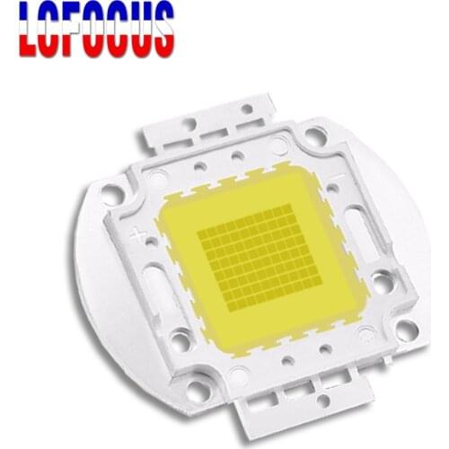 80W LED Chip COB Light Beads 45mil Snow Cool White 8000-9000K 30-36V DIY HD Projectors Lamp Projector Bulbs For 160W Projector