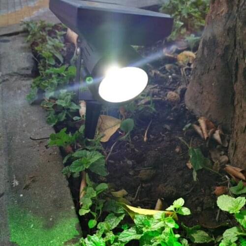 10W Power Solar LED Lawn Light Waterproof Garden Light Outdoor Spot Lamp Warm/Cool White Green light for Yard Path Solar Lamps