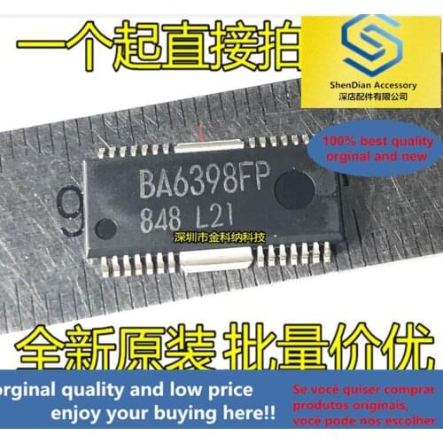10pcs only orginal new BA6398FP Four-channel bridge chip for optical disc player SMD SOP