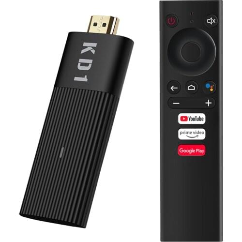 Mecool KD1 ATV TV Stick Amlogic S905Y2 Android 10 TV Box 2GB RAM 16GB ROM Google Certified 4K 2.4G 5G Wifi Bluetooth TV Dongle
