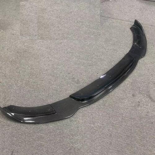 F34 Carbon Fiber HM Style Front Bumper Lip Chin Spoiler Protector for BMW F34 3 Series GT 320 328 330 with M package 14 - 18