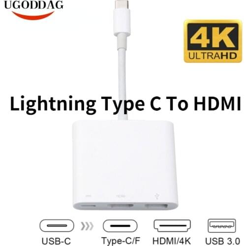 UGODDAG HDMI Adapters For Mobile Phones