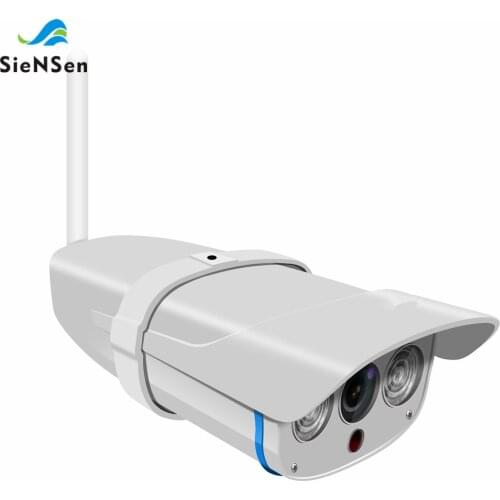 SienSen HD WiFi Waterproof IP Camera Motion-Detection Alarm Multi-stream View Infrared Array LED Camera Support 128G C7816WIP