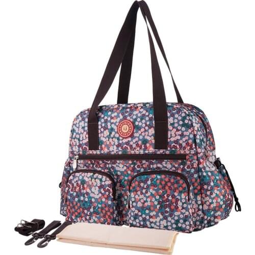 Waterproof Baby Diaper Bag Multifunction Mummy Maternity Nappy Bag Baby Bag with Stroller Straps Nursing Handbag for Baby Stuffs