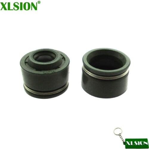 XLSION Valve Stem Seals For Zongshen Z155 YX 150cc 155cc 160cc Pit Dirt Bike YX160 YX150 Engines