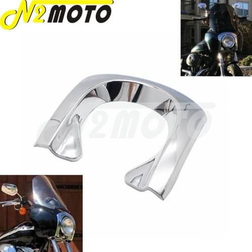 For Harley Dyna FXR FXD FXDXT Chrome Fairing Cover Fxdxt Headlight Bezel 5.75" ABS Motorcycle Headlight Fairing Cover