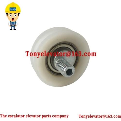 Elevator/Lift Door Hanger Roller Eccentric 54*16*6003/54*17*6003 54x16x6003 Flat groove M12