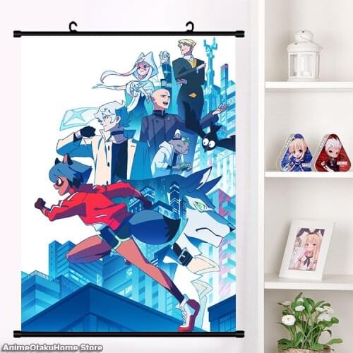 Anime BNA Brand New Animal Kagemori Michiru Wall Scroll Poster Cartoon Wall Hanging Poster Home Decor Art Collection Gift