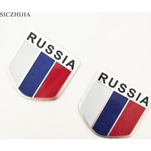 Car russia national emblem car sticker for Buick Regal Lacrosse Excelle GT/XT/GL8/ENCORE/Enclaves/Envision/Park Avenu