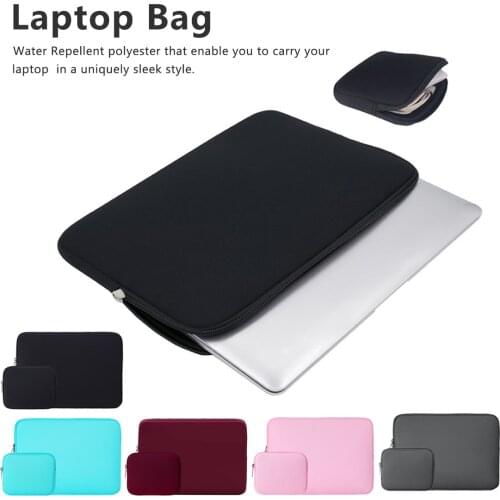 Portable Laptop Sleeve Case Cover Computer Liner Bag for Macbook Tablet Notebook Waterproof Wear-resisting 11,13,14,15,15.6 Inch