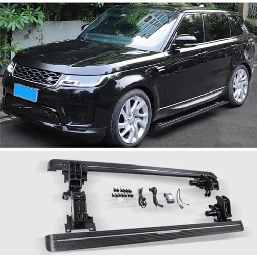 For Land Rover Range Rover Sport 2013-2022 Electric Automatic Running Boards Side Step Bar Pedals High Quality Motor Switch