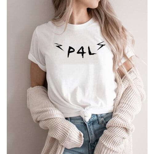 Pogues 4 Life Outer Banks Season 2 Inspired T-shirt OBX P4L T-Shirt Summer Vintage Graphic T Shirts Women Girls Casual Tops Tees