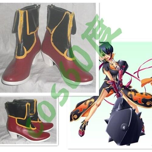 Koihime Musou Halloween Cosplay Boots Shoes S008