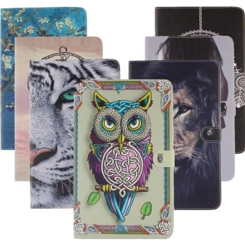 New Flip Cover For Samsung Galaxy Tab A 10.1 2016 T585 T580 SM-T580 T580N smart Tablet case Cover shell skin with Card Holder