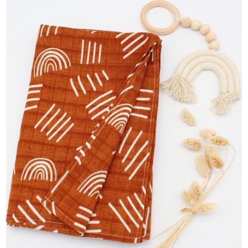 70% Bamboo+30% Cotton Baby Blankets Newborn Bedding Muslin Swaddle Wrap Blanket Infant Quilt Sleeping Blanket