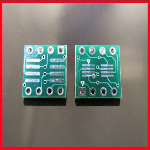 Adapter board SOP8 and SSOP8 to DIP8 TSSOP8\SSOP8\DIP8 2-in-1 double-sided adapter board