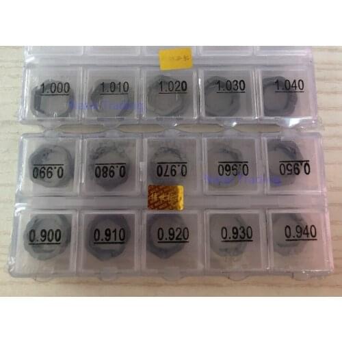 75 pcs for Sie-mens Armature lift adjusting shim 0.9-1.04, common rail piezo injector gasket diesel injector washer repair tools