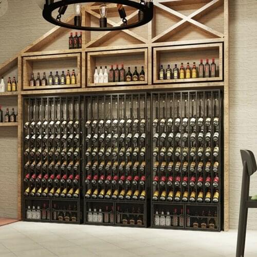 China Furniture LANBO Red Wine Cabinet Small Constant Temperature Household Ice Bar Double Door Embedded Beverage Cabinet