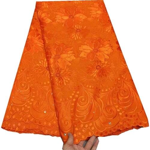 SJ Lace New Arrivals Swiss Voile Lace In Switzerland African Dry Lace Fabric 2021 High Quality 100% Cotton Lace For Party t3-73