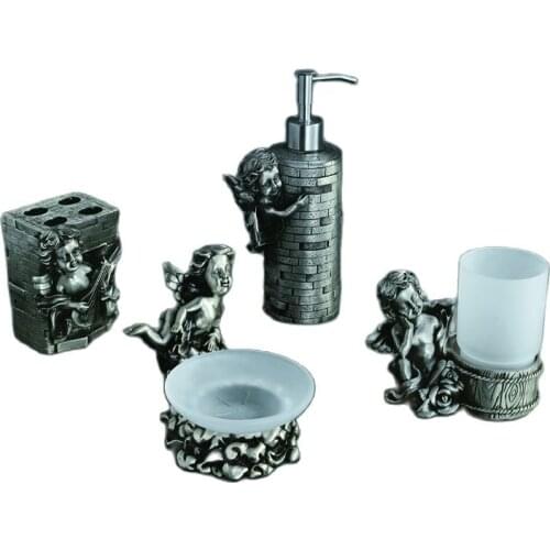 MB-0781-9 TCB Robe Hooks Towel Hook Coat Clothes Hanger Door Rack Classic Angel Home Deco Wall Mount Bathroom Shelf