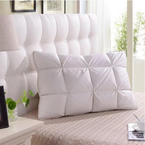 Height 10.1cm-15cm and Size 48x74cm High elasticity Breathable Comfortable Bread shape Polyester Fiber pillow