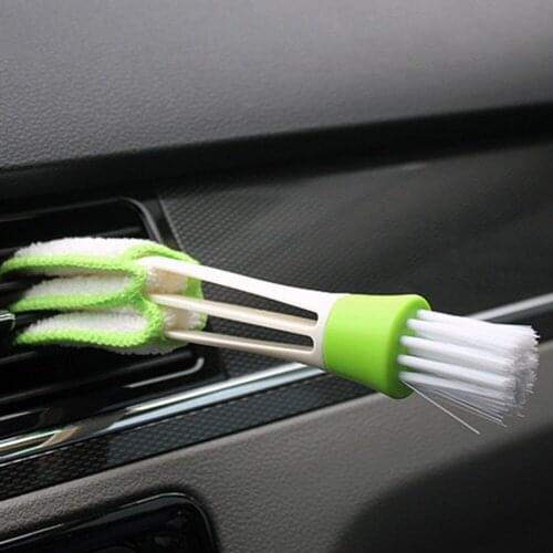 2 In 1 Car Air-Conditioner Outlet Cleaning Tool Multi-purpose Dust Brush Car Accessories Interior Multi-purpose Brush