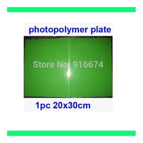 Free Shipping CHEAP 1pc 20cmx30cm Photopolymer Plate Stamp Making DIY Letterpress Polymer Stamp Maker Systerm