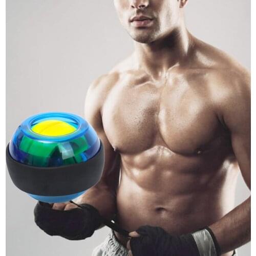 Decompression Wrist Ball Illuminated Rope Tender Wrist Ball / Super Gyro Practicing Arm Strength Wrist Force