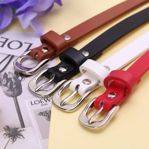 2018 New Hot Sale Kids PU Leather Belts Children Boys Girls Leisure Waist Strap
