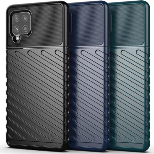 For Samsung Galaxy A42 Case Cover A21S A31 A41 A51 M21 M30S Soft TPU Shockproof Bumper Armor Rugged Phone Case For Samsung A42