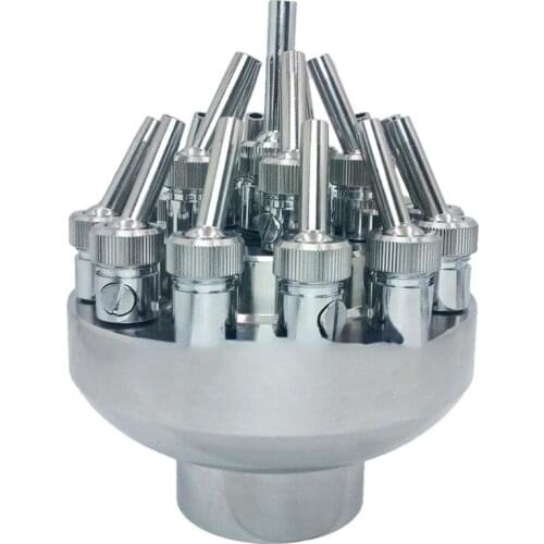 DN50 2 inch adjustable fountain nozzle,304 stainless steel three-layer flower fountain nozzle,music fountain,porous fountain