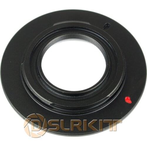DSLRKIT C mount Lens to Micro 4/3 M4/3 adapter for OLYMPUS E-M5 PL3 P3 PM1 Panasonic GX1 GF5