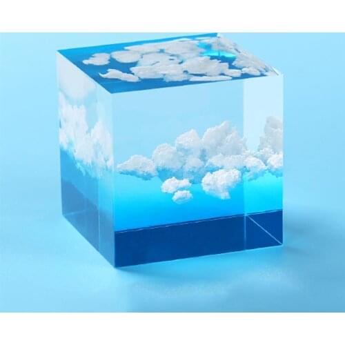 82g/Bag White Paper Clay Resin Filling Decoration Epoxy Resin UV Resin Filler Decoration Cloud Clay For DIY Resin Jewelry Crafts