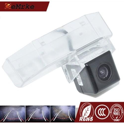 EEMRKE For Mazda 6 GH 2007-2013 Dynamic Trajectory Parking Line Car Reverse Rearview Reversing Tracks Camera