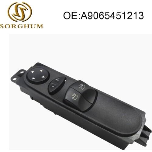 A9065451213 Electric Power Window Console Switch Fits For Mercedes-Benz Sprinter 2500 3500 For VW Crafter 9065451013 9065451213