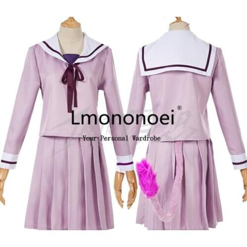Lmononoei Noragami Iki Hiyori cosplay costume clothes with tail