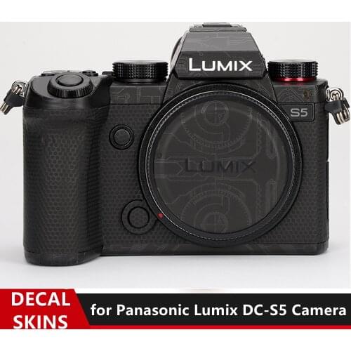Lumix S5 Camera Premium Decal 3M Material Skin for Panasonic DC-S5 Camera Skin Decal Protector Anti-scratch Cover Film Sticker