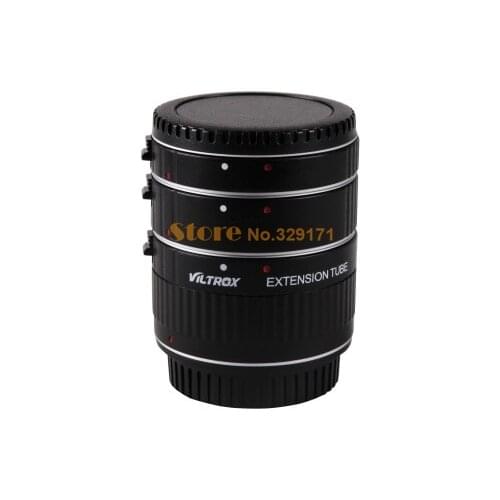 VILROX Auto Focus Macro Extension Tube for Canon EF EF-S lens to EOS 5D MarkII III 1Dx 6D 1D 5D 7D 10D 20D 30D 40D 50D